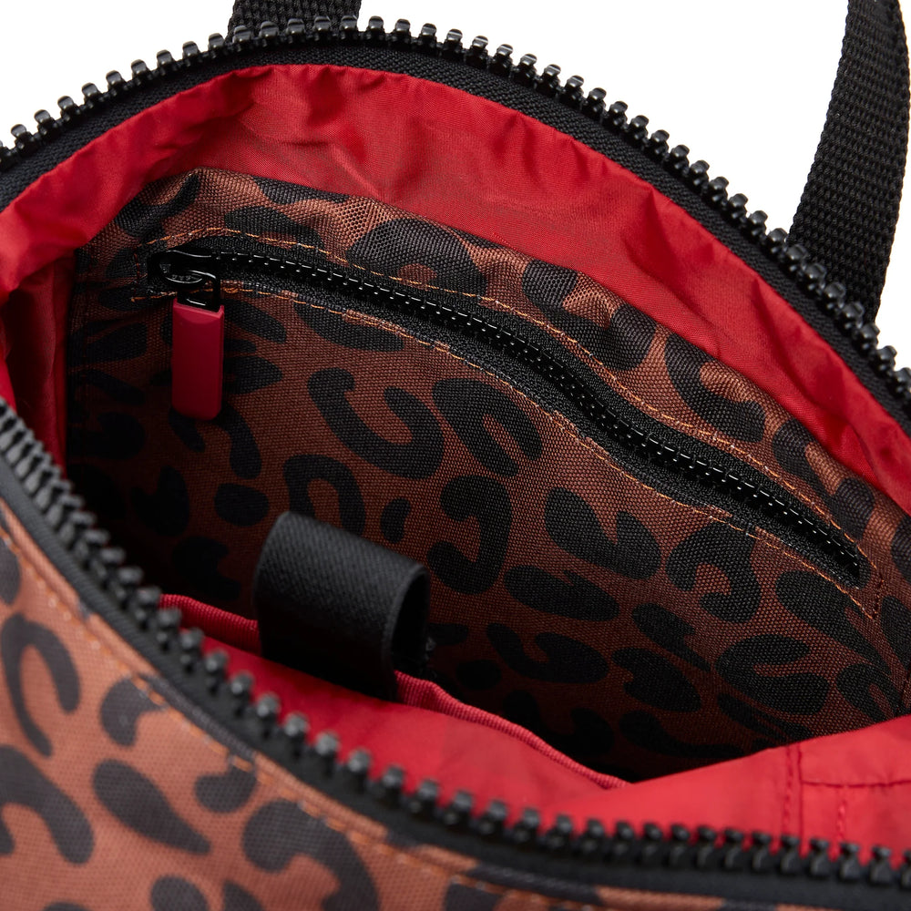 Canfield B Medium Sustainable Nylon - Scarlet Leopard