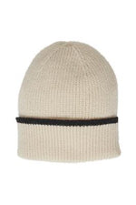 Thora Soft Beanie Hat - Almond Milk