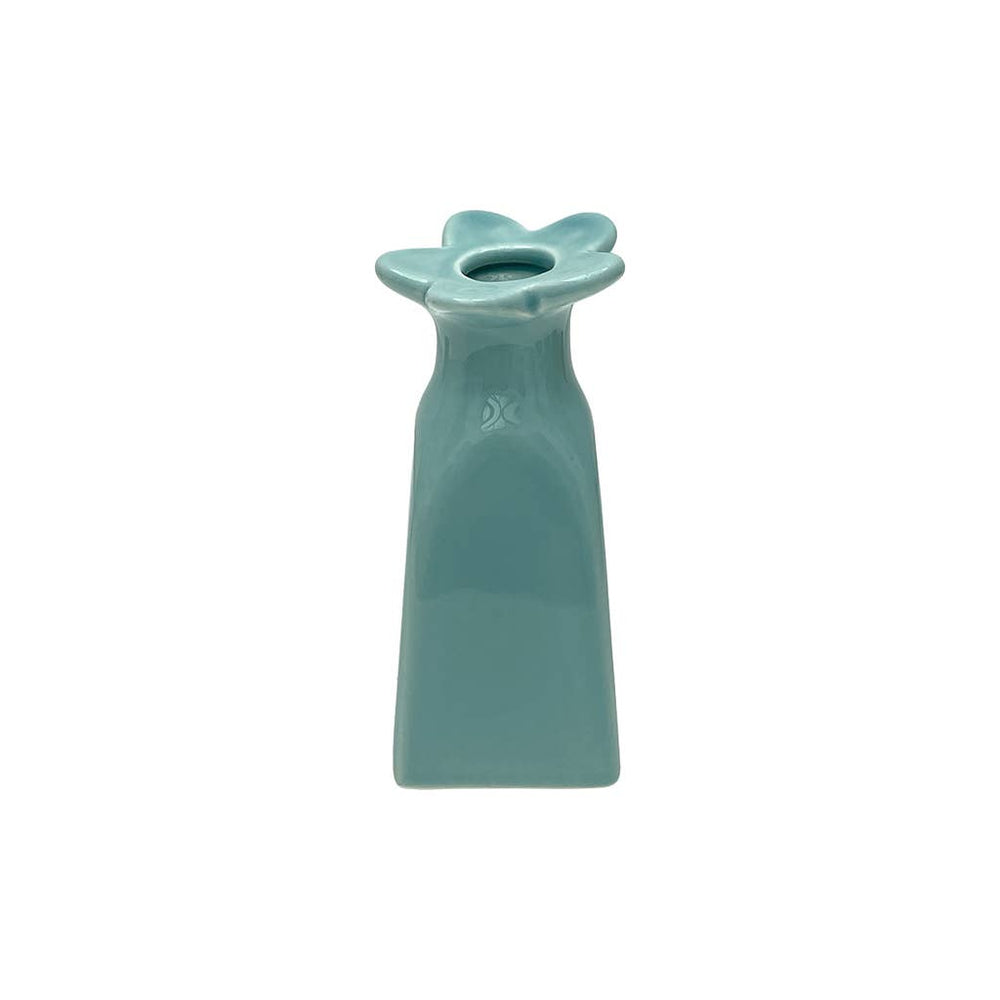 Deco Soliflor Flower Vase - Frosted Blue