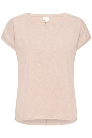 Rebel Round Neck T Shirt - Simply Taupe