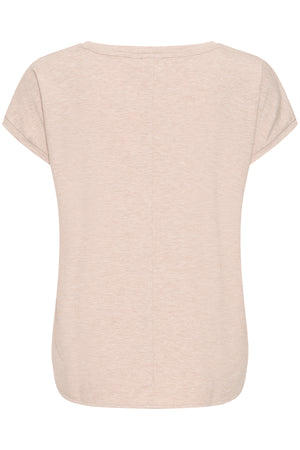 Rebel Round Neck T Shirt - Simply Taupe