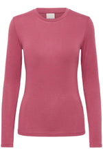 Philuca Long Sleeved Top - Maroon