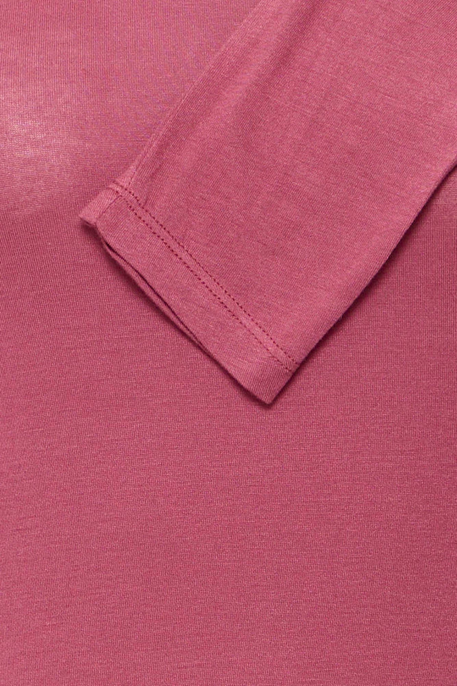 Philuca Long Sleeved Top - Maroon