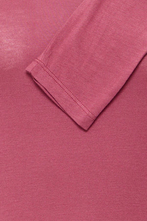 Philuca Long Sleeved Top - Maroon
