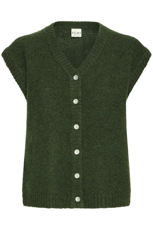 Belablue Knitted Waistcoat -Rifle Green