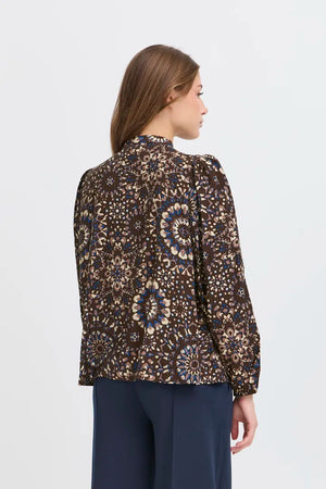 Craviz Blouse - Brown