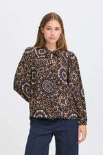 Craviz Blouse - Brown