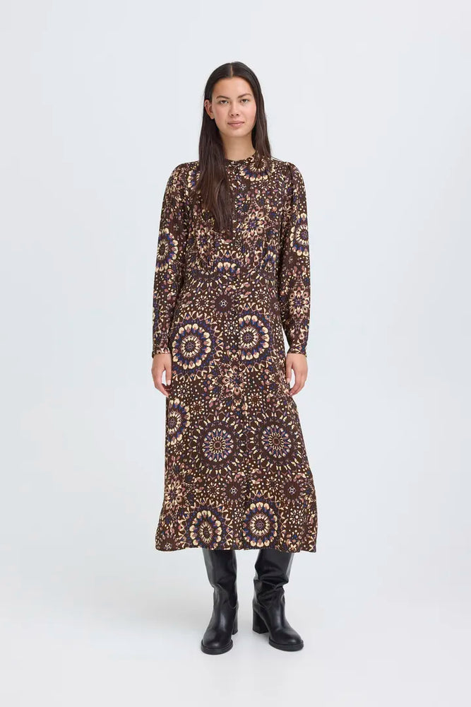Craviz Dress - Brown