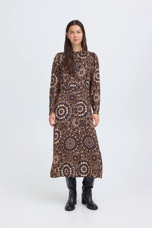 Craviz Dress - Brown