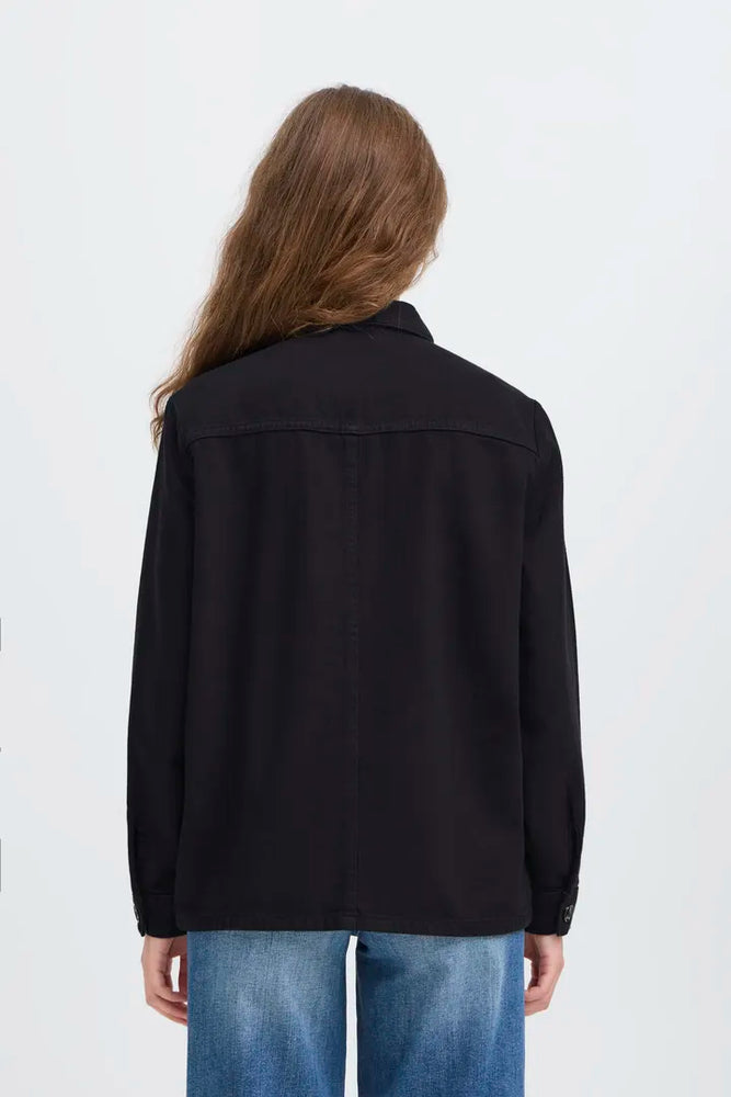 Hezano Casual Jacket - Navy Blue