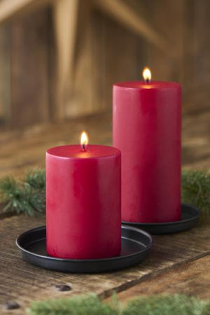 Pillar Candle - Dark Red