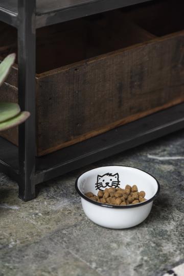 Cat Bowl - Enamel