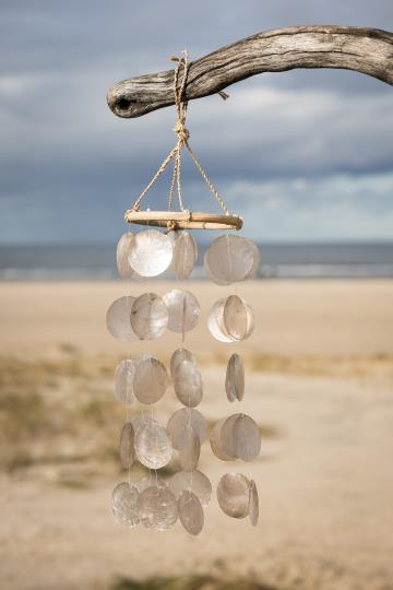 Wind Chimes - Natural Sea Shells