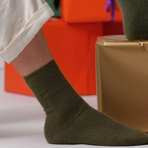 Wool Socks - Khaki
