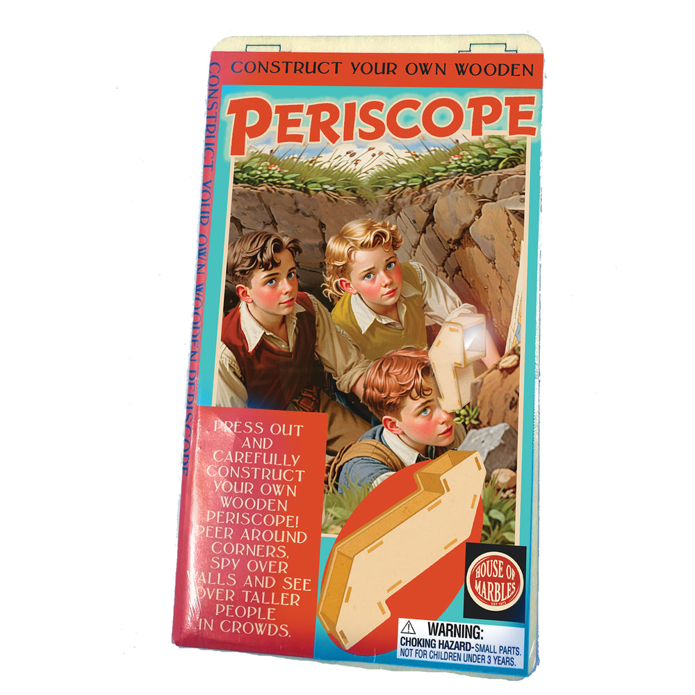 Wooden Periscope Construction Kit