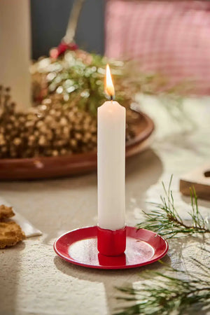 Candle Holder - Red