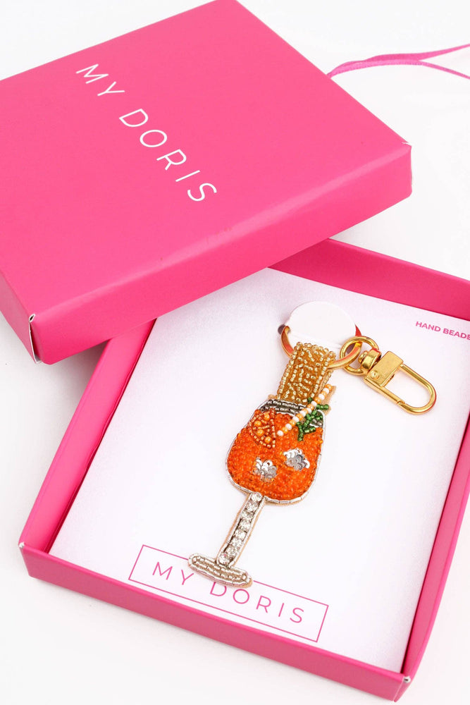 Aperol Key Ring/ Bag Charm