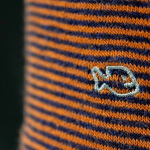 Striped Socks in Combed Cotton  - Horizon