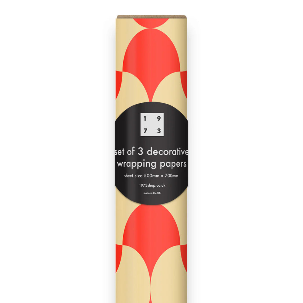Grafika Semi Circles Wrap x 3 Sheets On A Roll