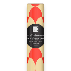 Grafika Semi Circles Wrap x 3 Sheets On A Roll
