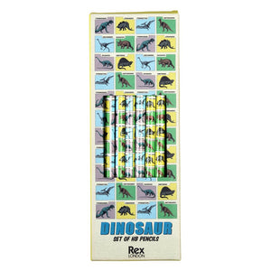 Prehistoric Land - Pack of 6 HB Pencils