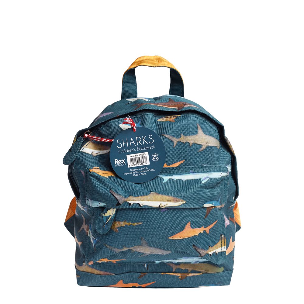 Mini Child's Backpack Bag - Shark