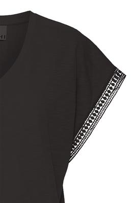 Holya T Shirt - Black V Neck