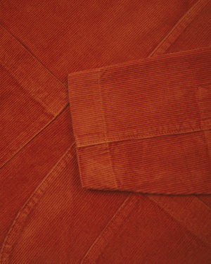 Men's Organic Cord Blazer - Rust