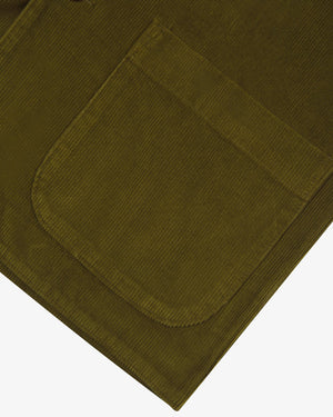 Men's Organic Cord Blazer - Woodland Green