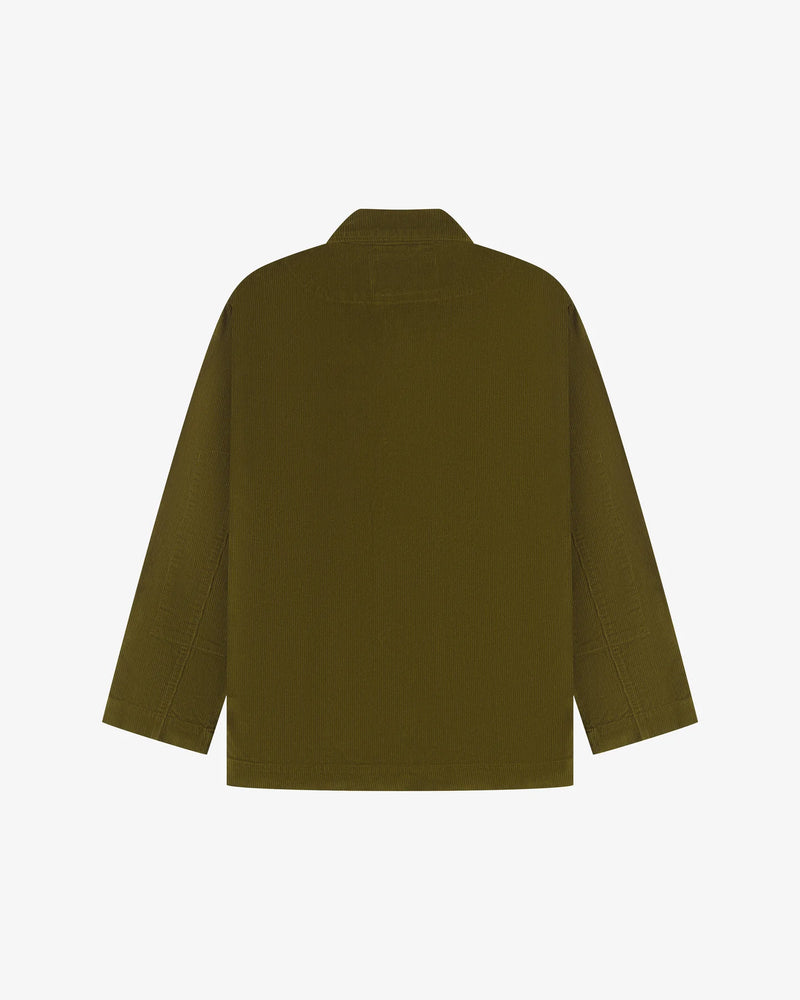 Men's Organic Cord Blazer - Woodland Green