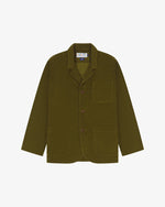 Men's Organic Cord Blazer - Woodland Green