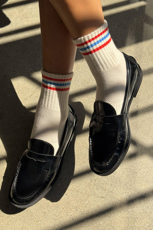 Girlfriend Socks: Indigo