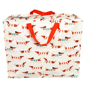 Jumbo Storage Bag - Sausage Dog