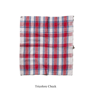 India Cloth Tea-Towel: Tricolour Check