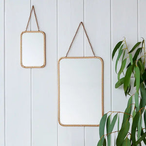 Hanging Mirror - Rectangle, Large