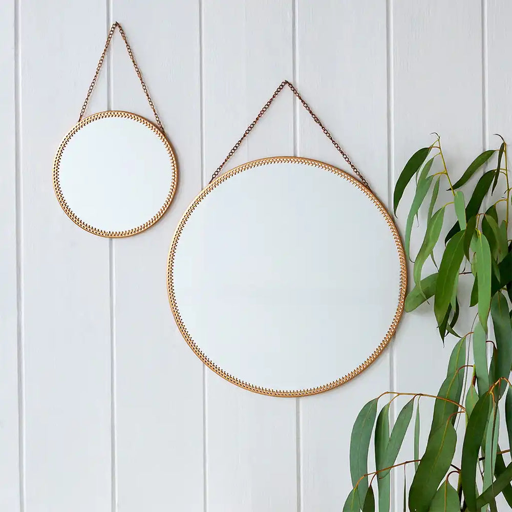 Hanging Mirror - Round, Large