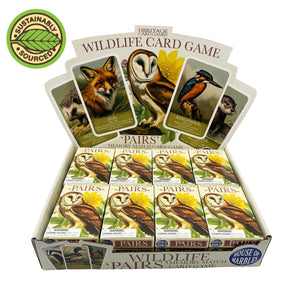 Wildlife Pairs Card Game