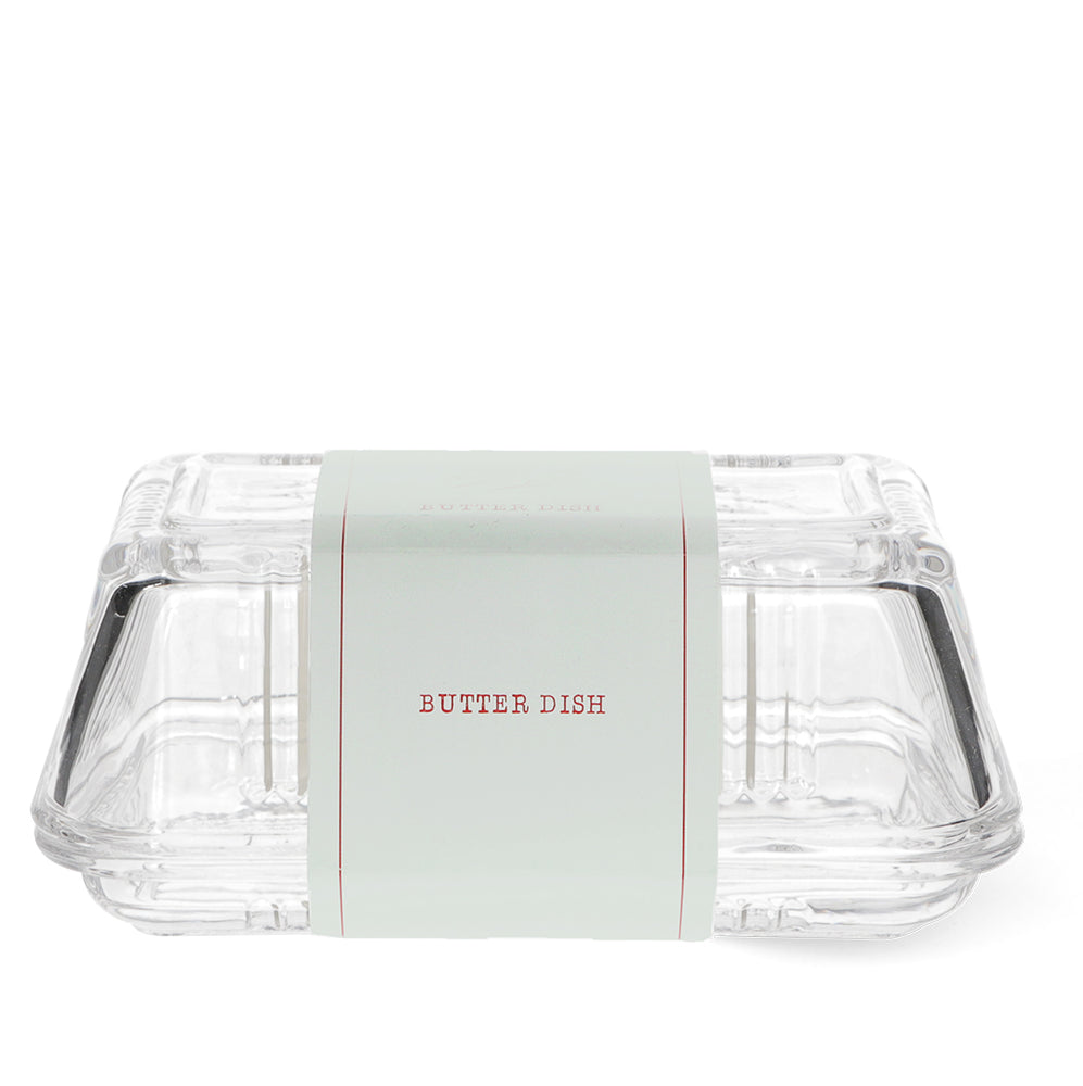 Glass Butter Dish