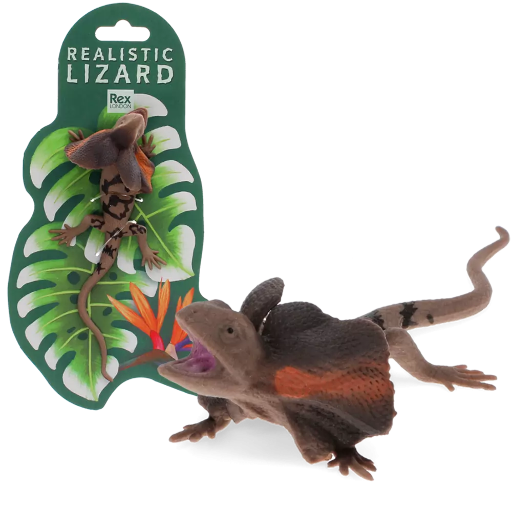 Realistic Frill Necked Lizard Toy