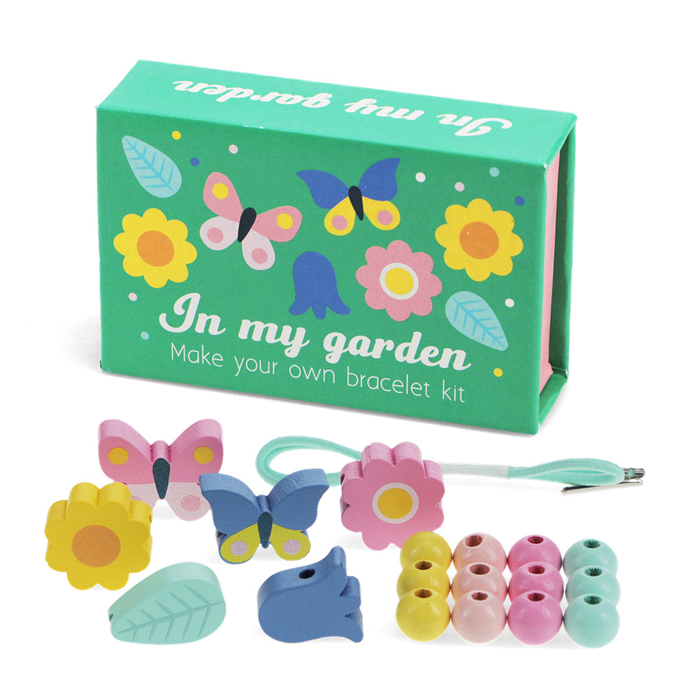 Wooden Bracelet Kit - In My Garden