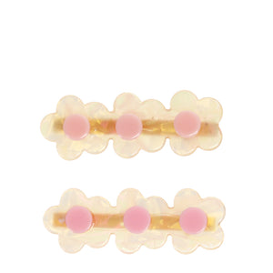 Hair Clips - Daisy (Set of 2)
