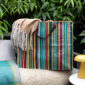 Jumbo Storage Bag - Retro Stripes