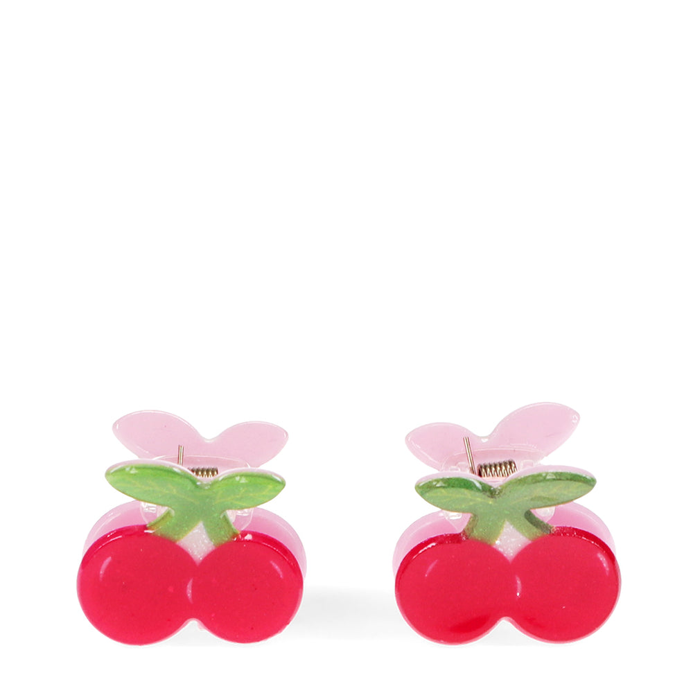 Hair Clips - Cherries (Set of 2)