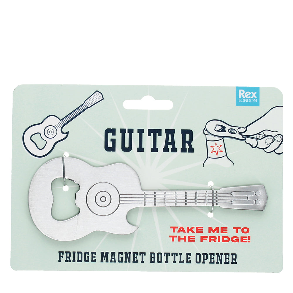 Fridge Magnet Bottle Opener - Guitar Shaped