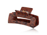 Oleandre Bulldog Hair-Clip - Cacao/Black