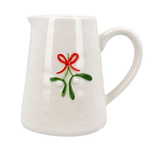 Mistletoe Ceramic Mini Jug