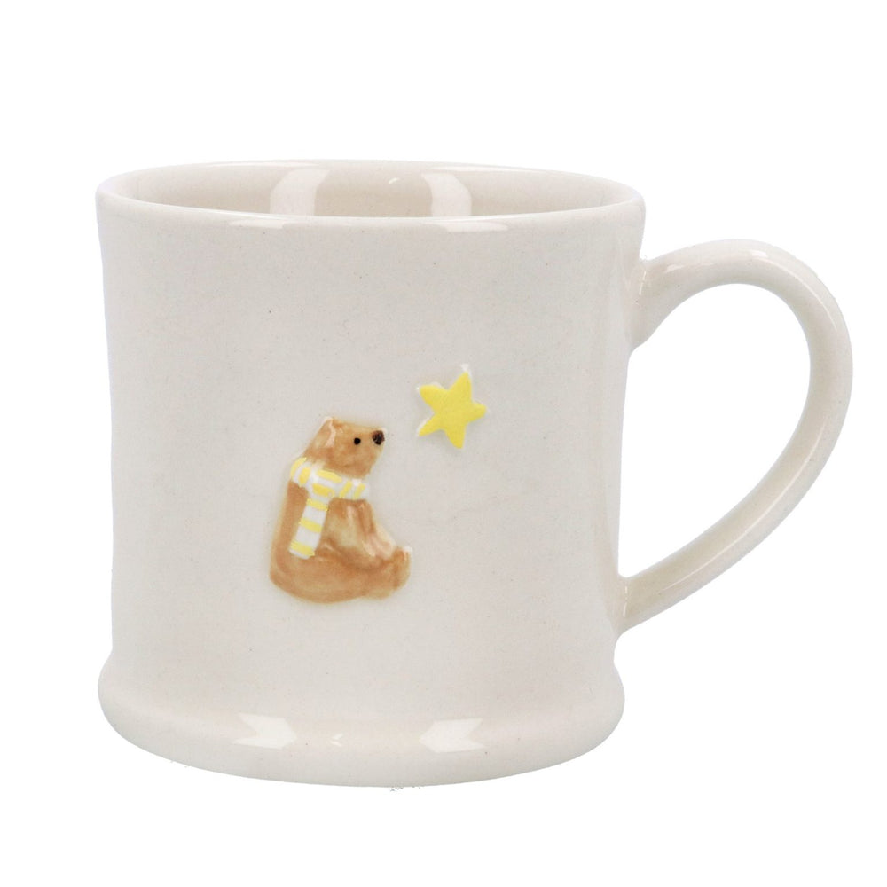 Teddy With Star Ceramic Mini Mug