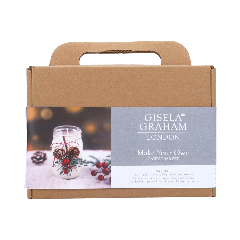 Make Your Own Christmas Candle Jar Kit