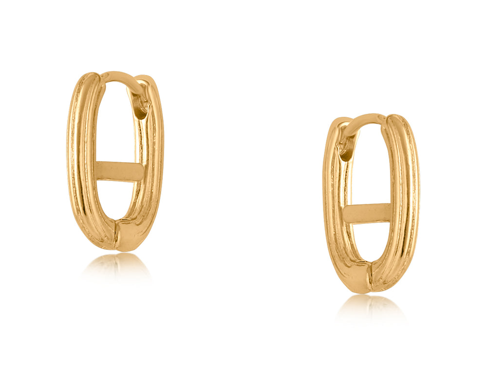 Paris Stud Earrings - Gold