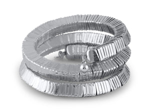 Irina Wrap Around Bracelet - Silver